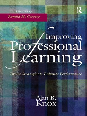 cover image of Improving Professional Learning
